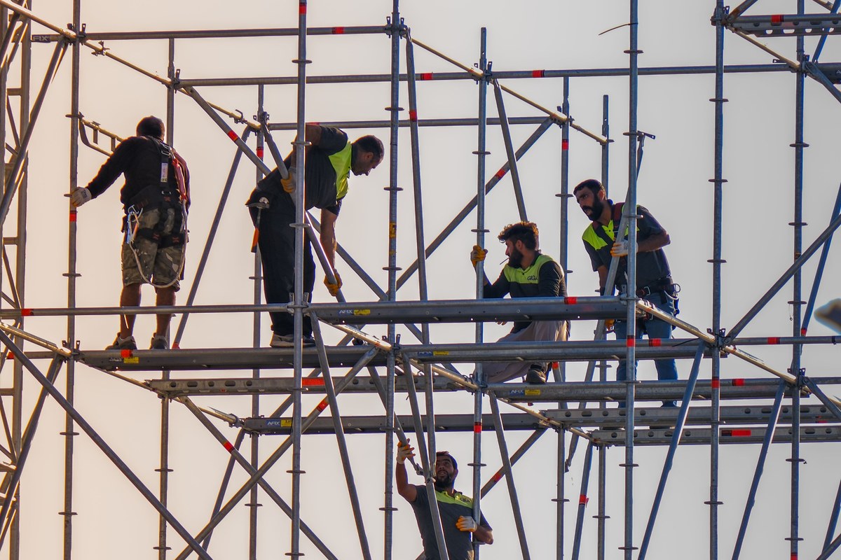 Scaffolding work environment